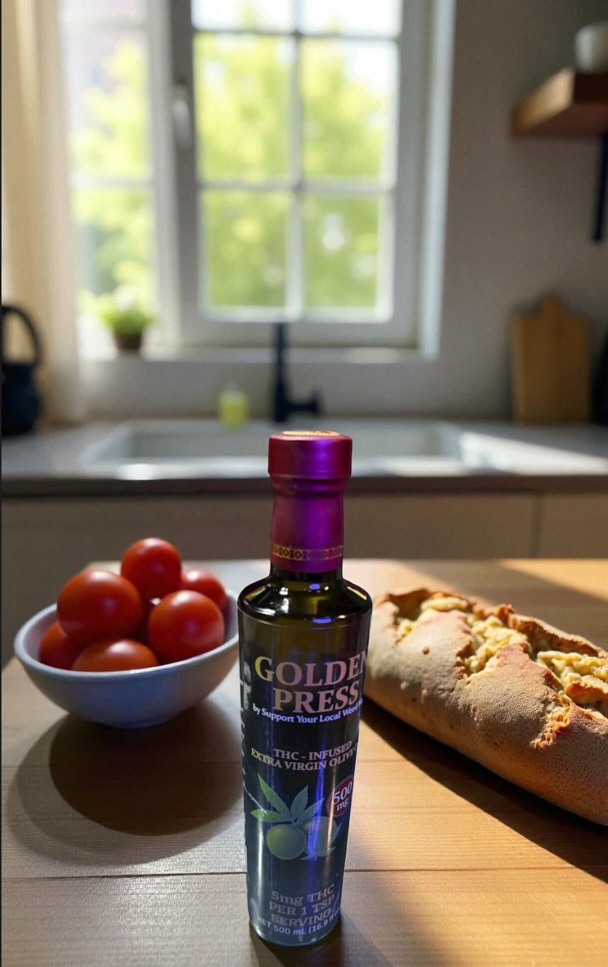 Golden Press Infused Olive Oil