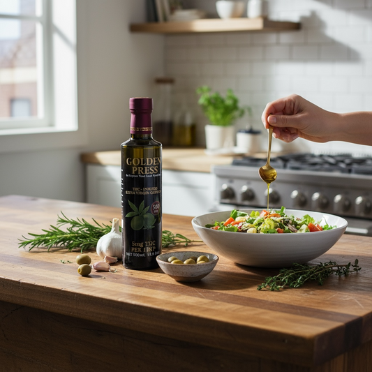 Golden Press Infused Olive Oil