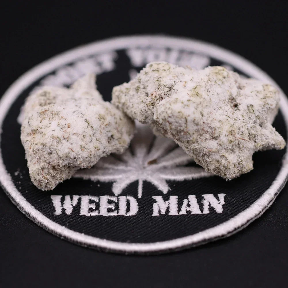 A photo of a 1g Snowballz Indoor Premium Flower from Support Your Local Weed Man in the Flower category. Tags: Flower