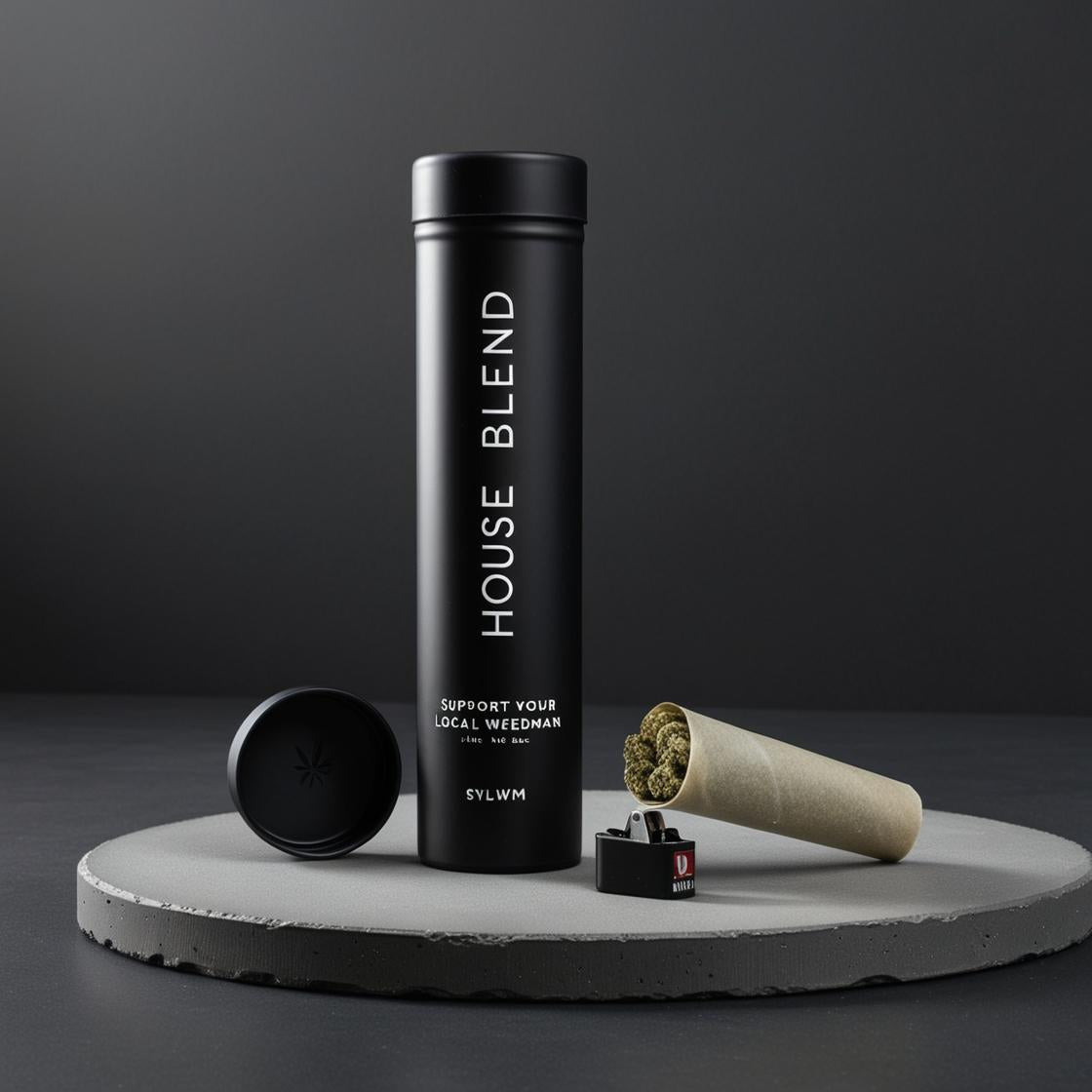 A photo of a House Blend - Hybrid - 2g Pre-Roll from Support Your Local Weed Man in the Pre-Roll category. Tags: Flower PreRolls